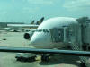 SQ A380 ready to load at SIN