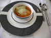 Chicken & ravioli soup